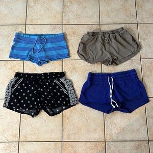 Summer Shorts Bundle!‎ Four pair of drawstring shorts -ALL size Medium